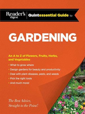 cover image of Reader's Digest Quintessential Guide to Gardening